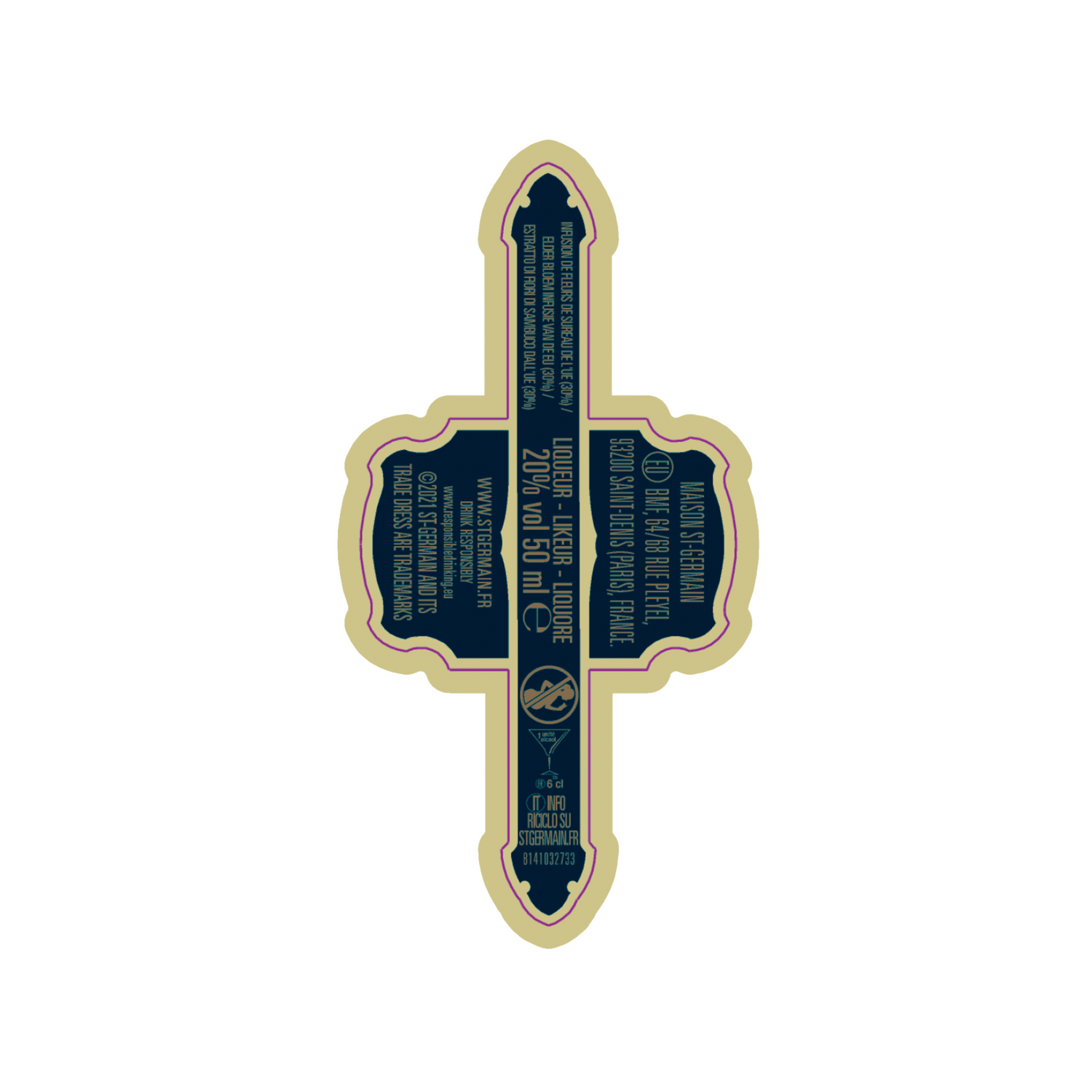 St-Germain miniature liqueur de fleurs de sureau