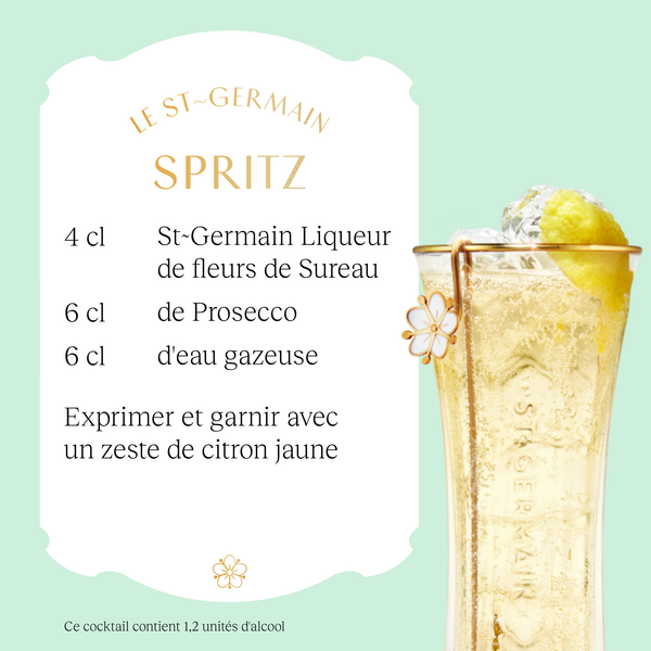 Recette du St-Germain Spritz