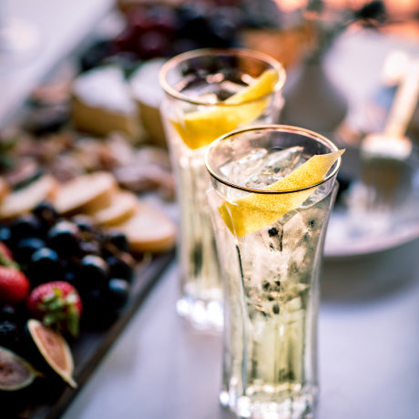 Verres signature St-Germain Spritz (x2) au bord doré