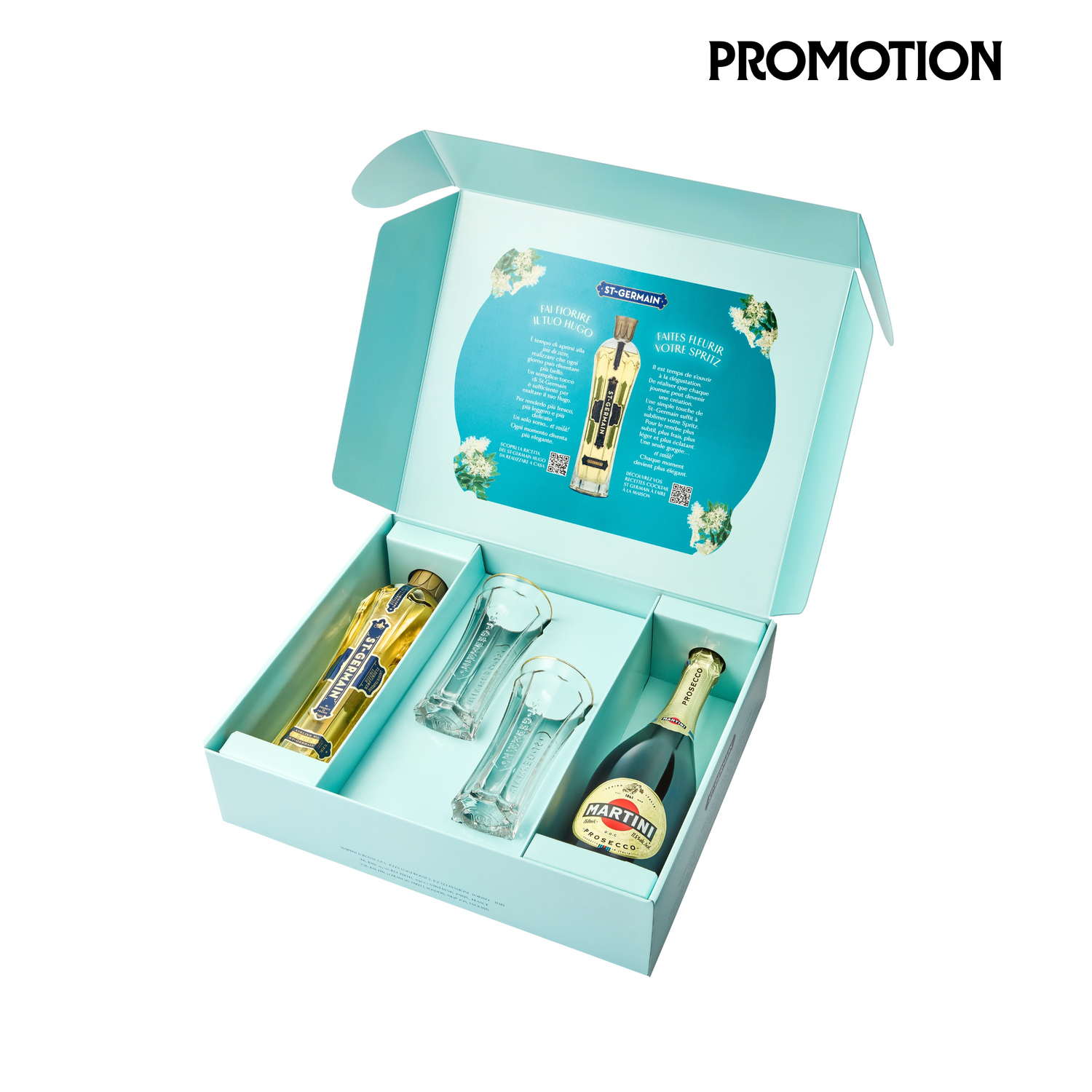 Coffret cocktail St-Germain Spritz
